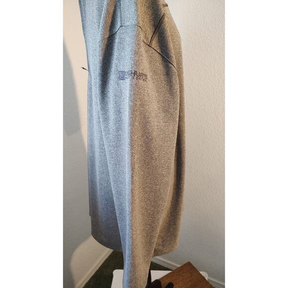 Pebble Beach Men's Gray Performance 1/4 Zip Long Sleeve Size XXL Golf FLAW NAME - Picture 6 of 16